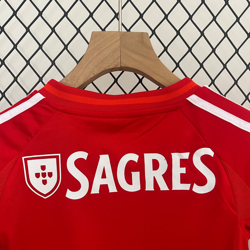 Camiseta y Pantalones para niños Benfica Home 24/25