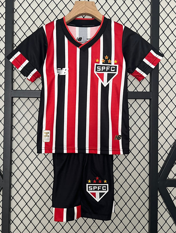 Camiseta y Pantalones para niños São Paulo Away 24/25