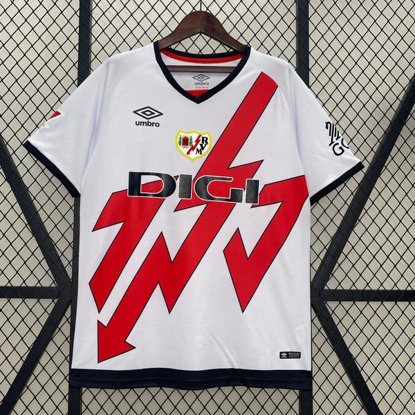Camiseta Rayo Vallecano Home 24/25 - Con Parche LaLiga