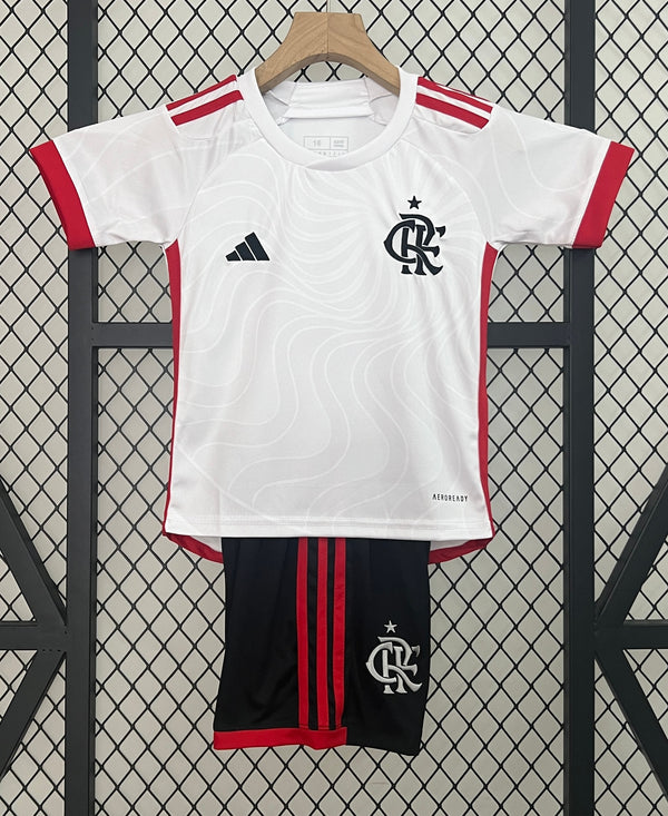 Camiseta y Pantalones para niños Flamengo Away 24/25