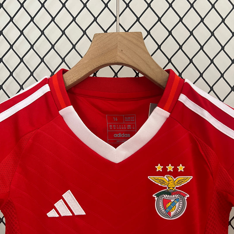 Camiseta y Pantalones para niños Benfica Home 24/25