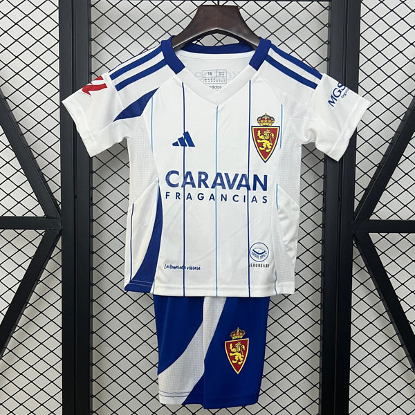 Camiseta y Pantalones para niños Real Zaragoza Home 24/25