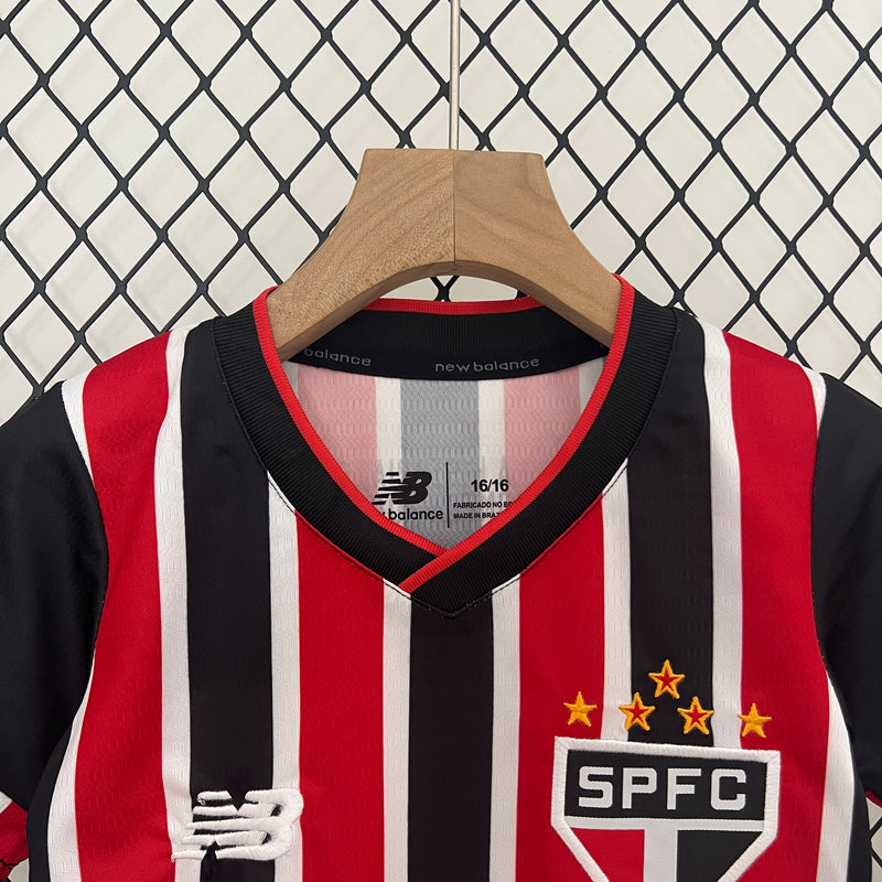 Camiseta y Pantalones para niños São Paulo Away 24/25
