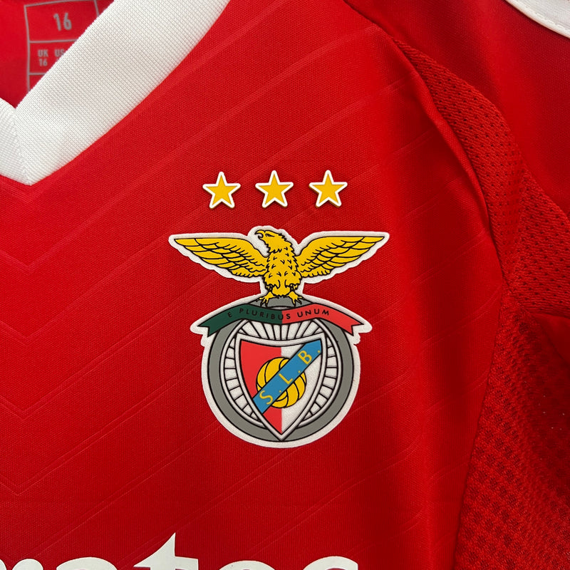 Camiseta y Pantalones para niños Benfica Home 24/25