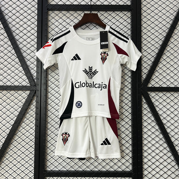 Camiseta y Pantalones para niños Albacete Home 24/25
