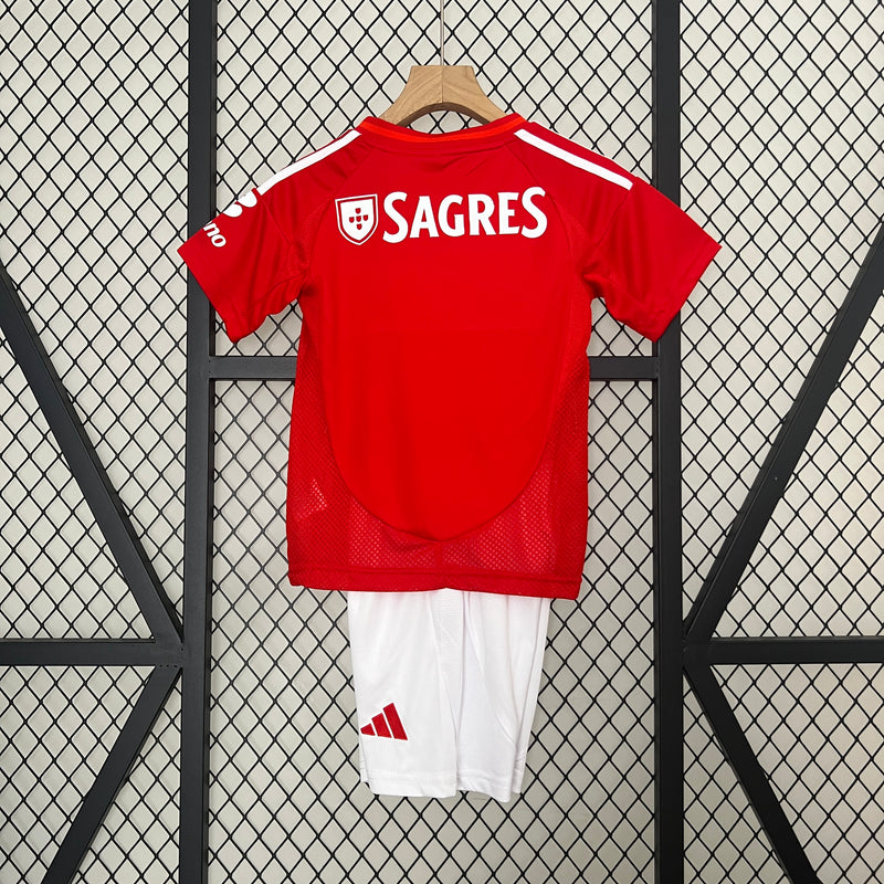 Camiseta y Pantalones para niños Benfica Home 24/25