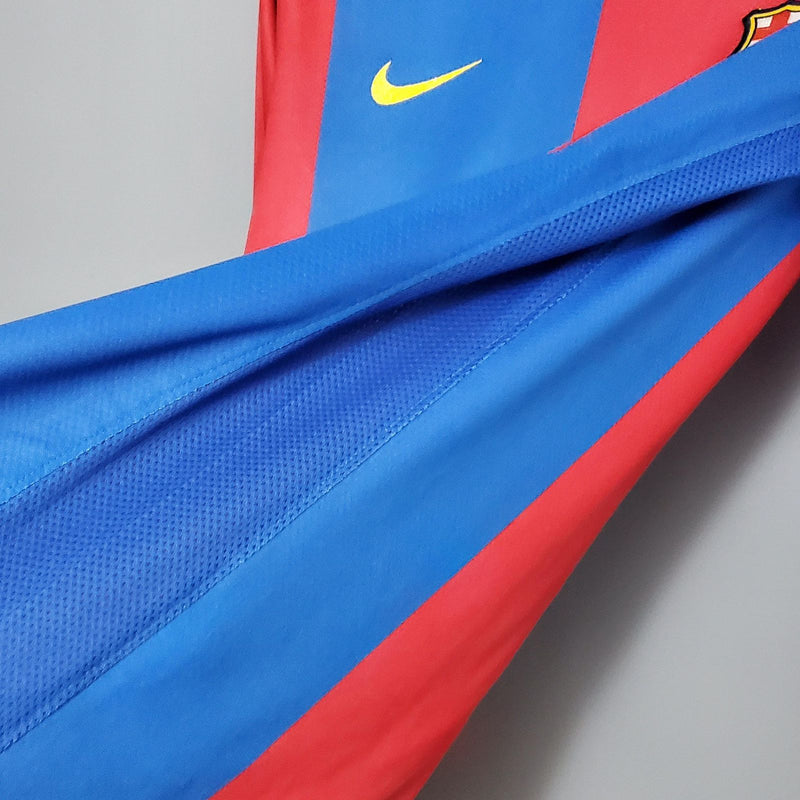 Camiseta FC Barcelona Manga Larga - Retro 2006/2007