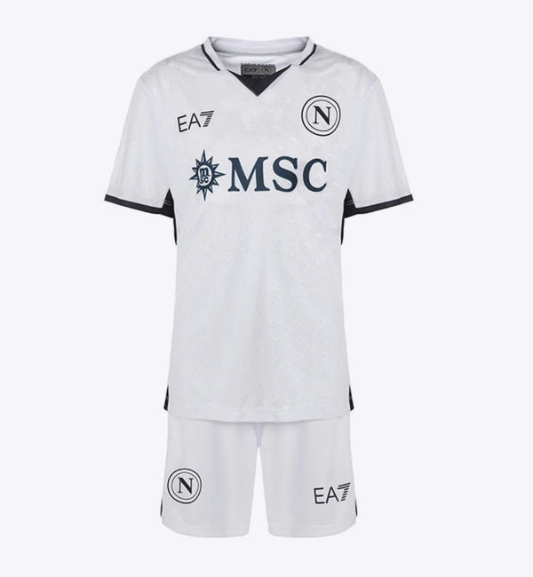 Camiseta y Pantalones para niños Napoli Away 24/25