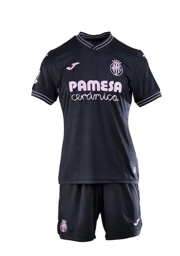 Camiseta y Pantalones para niños Villarreal Third 24/25
