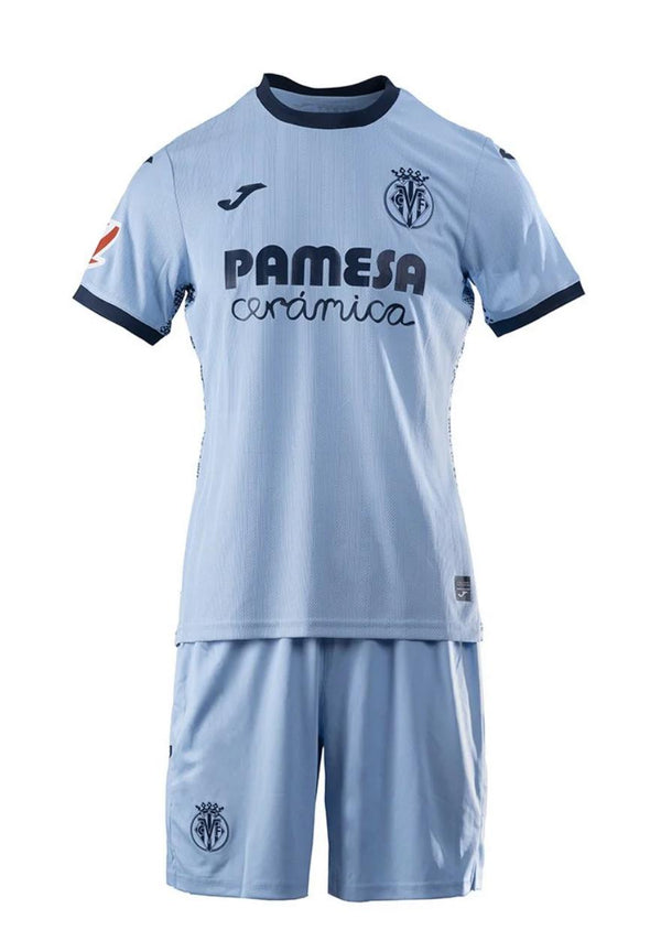 Camiseta y Pantalones para niños Villarreal Away 24/25