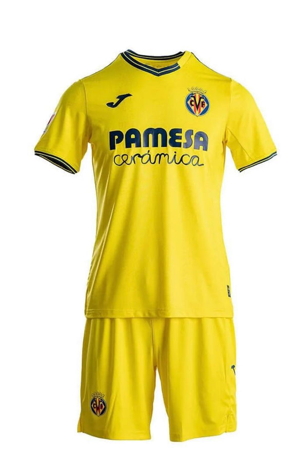 Camiseta y Pantalones para niños Villarreal Home 24/25