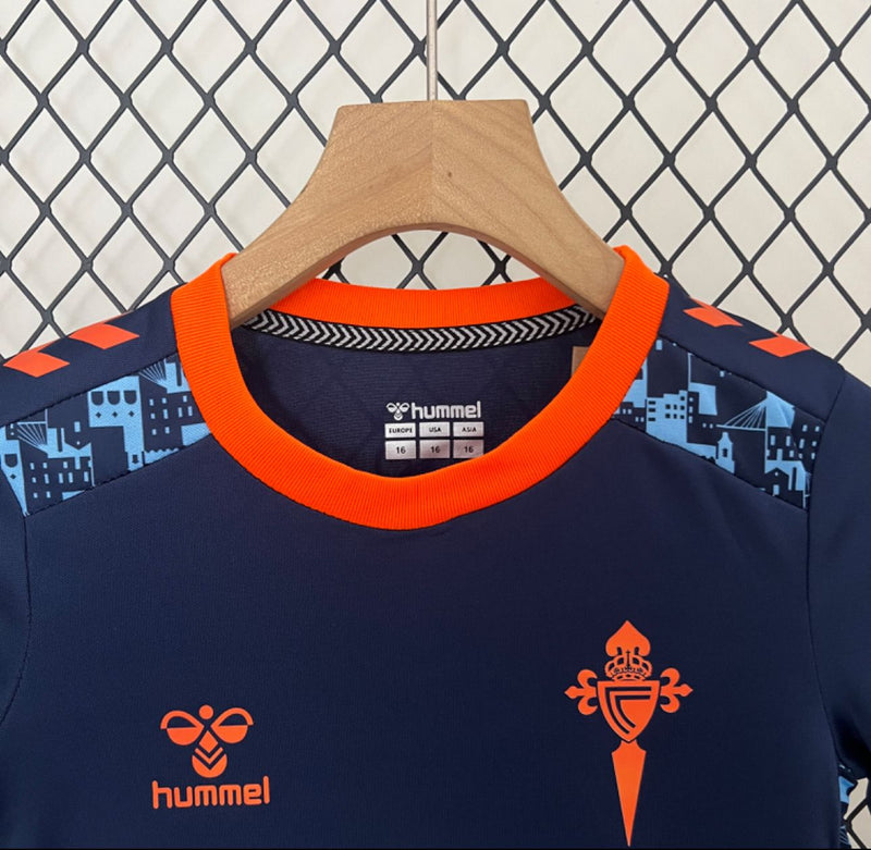 Camiseta y Pantalones para niños RC Celta Away 24/25