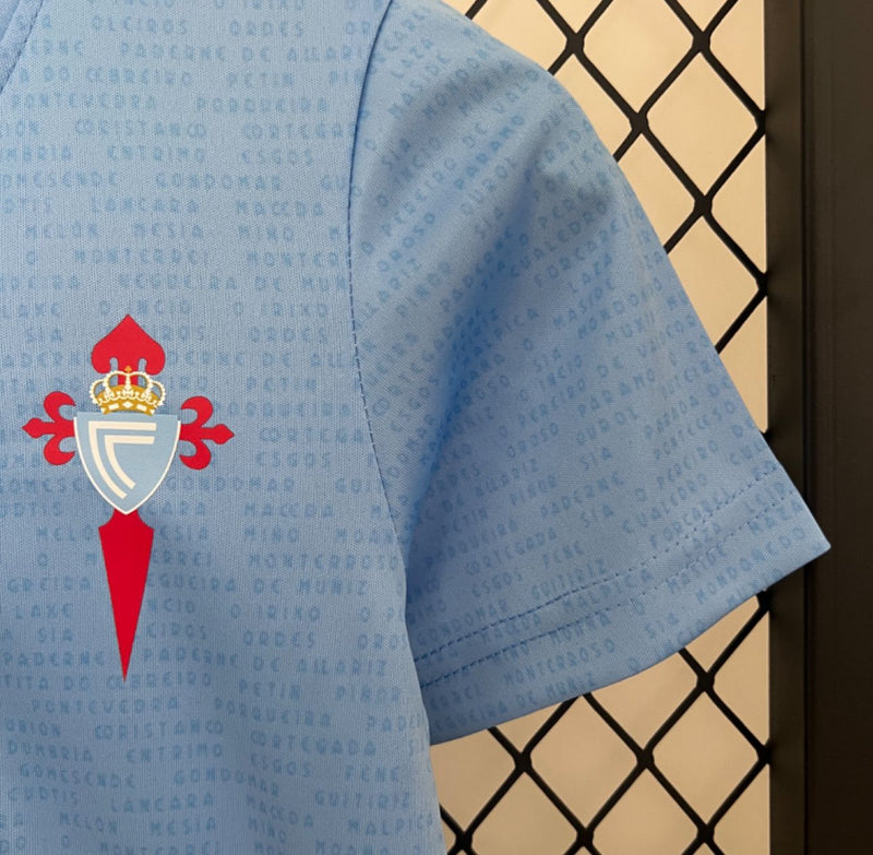 Camiseta y Pantalones para niños RC Celta Home 24/25