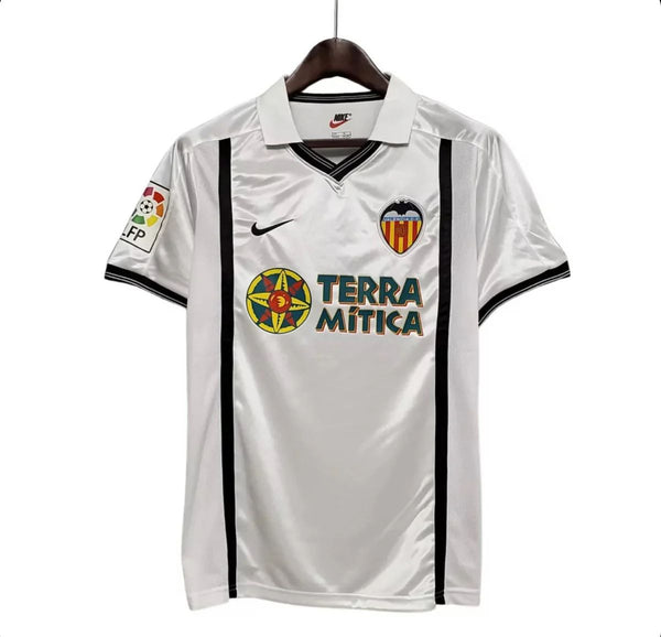 Camiseta Retro Valencia 2001 - Con Patch