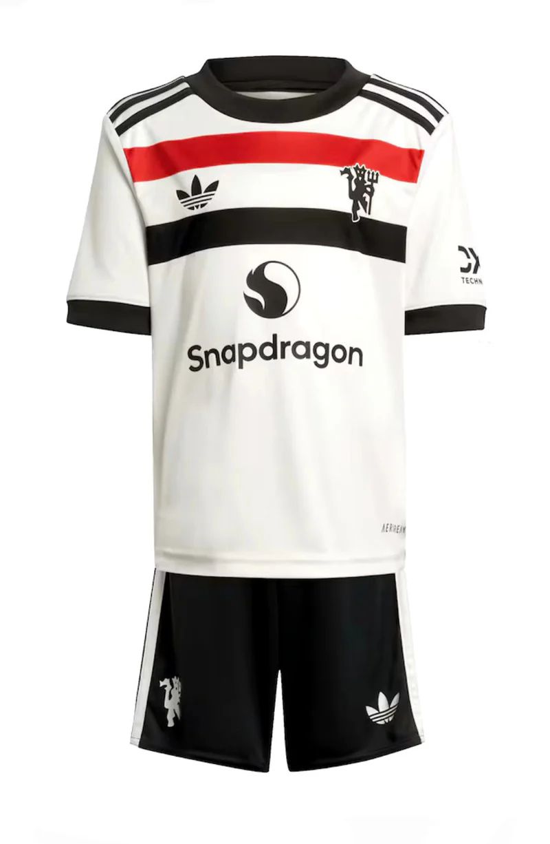 Camiseta y Pantalones para niños Manchester United Third 24/25