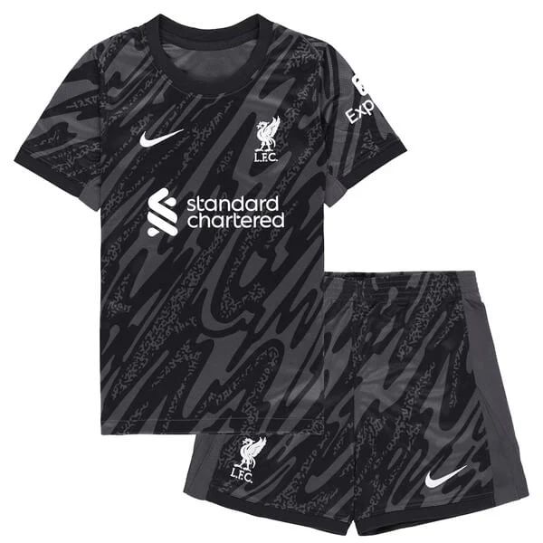 Camiseta y Pantalones para niños Liverpool Portero 24/25