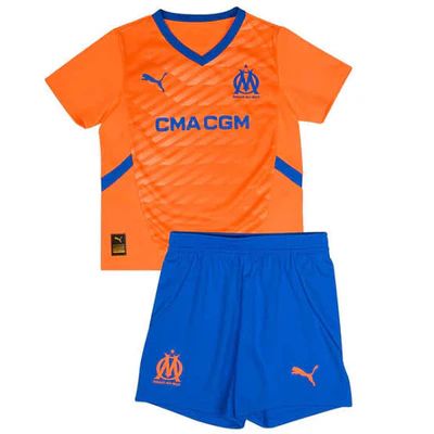Camiseta y Pantalones para niños Olympique de Marseille Third 24/25