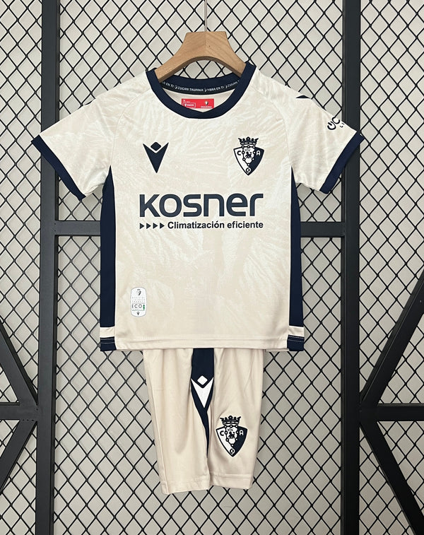 Camiseta y Pantalones para niños CA Osasuna Away 24/25