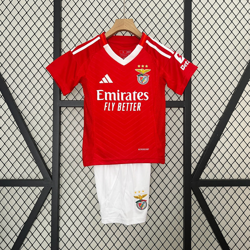 Camiseta y Pantalones para niños Benfica Home 24/25