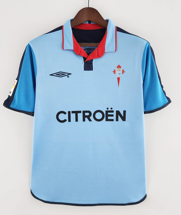 Camiseta RC Celta Retro 2002/2004 -  Con Parche LFP