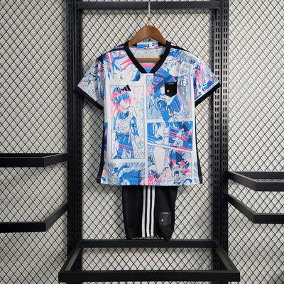 Kit Infantil Japão 23/24 - Azul - DA Sports Oficial